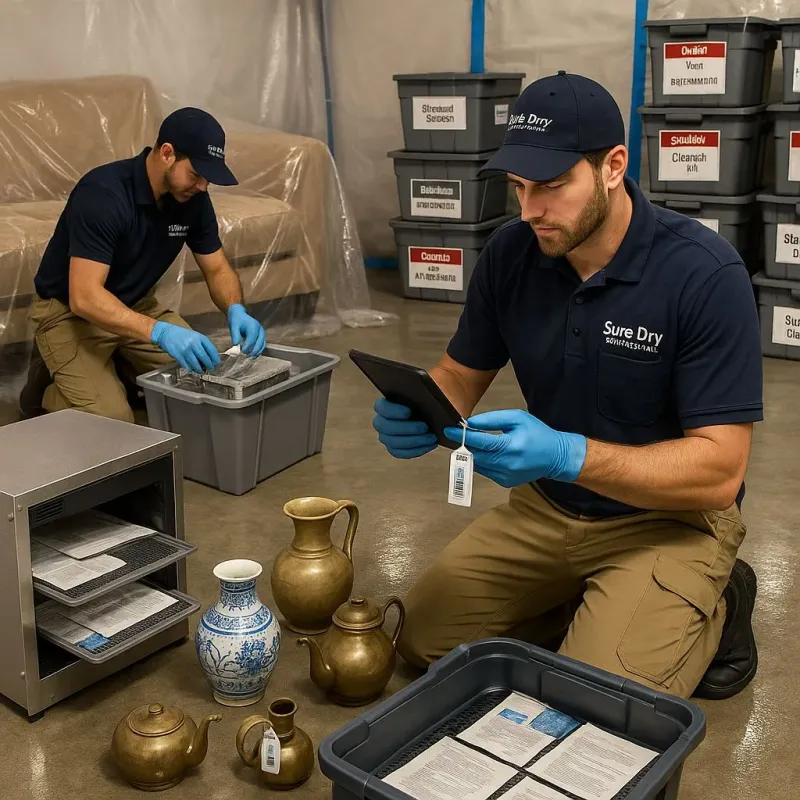 Content Protection and Restoration process in Brownsville, PA