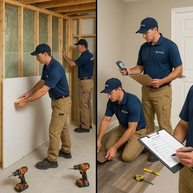 Repairs and Reconstruction process in Brownsville, PA